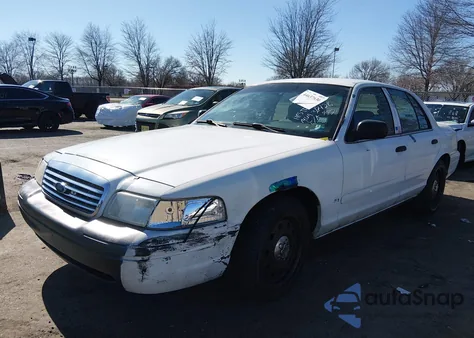 2007 Ford Crown Victoria Police/Police Interceptor из США, поврежденный, VIN 2FAHP71W47X104471